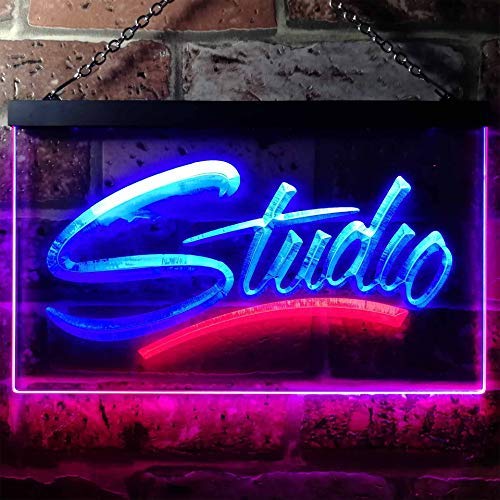 Studio Dual LED Neon Light Sign